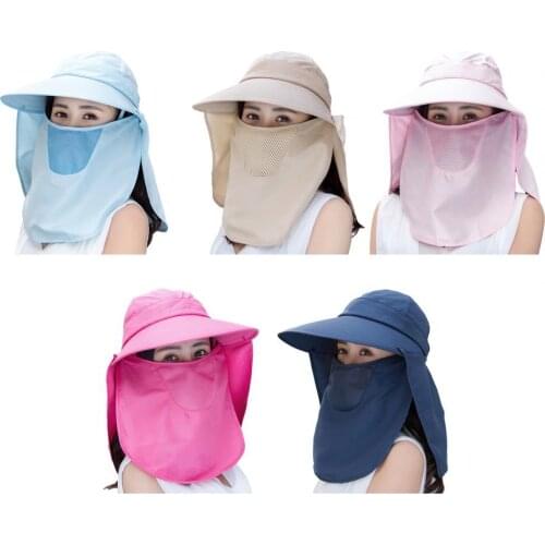 Sun Hat Woman Sunhat Summer Anti-UV Sun Hat Quick-drying Leisure Cap Sunscreen Fisherman Hat Fishing Breathable Sun hats