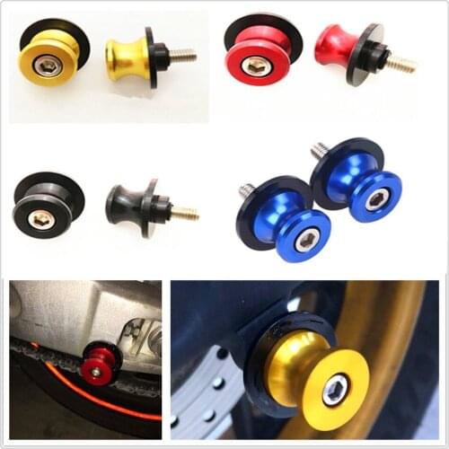 6mm 8mm 10mm Spools Sliders motorcycle Swingarm Spool slider for Ducati MTS1100 S PAUL SMART LE S2R 1000 SPORT 1000