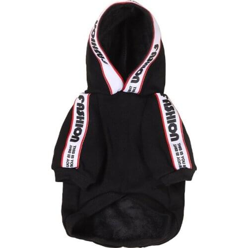 Dog Hoodies Sweatshirt Clothes With Hood Thick Warm Puppy Coat Jackets Chihuahua Autumn Winter Small Dog Clothing