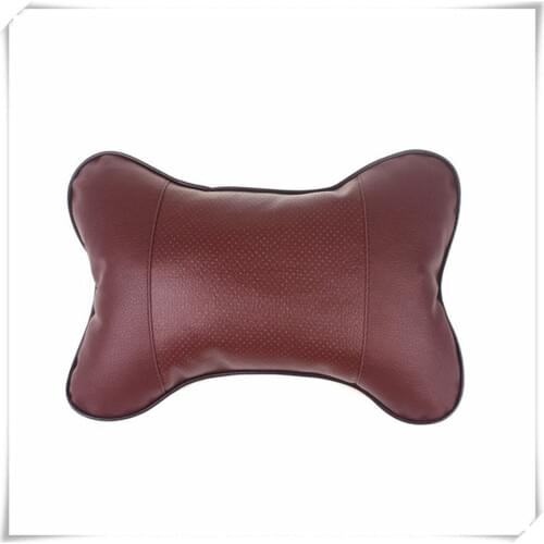 Universal Car Neck Pillows PVC Leather Breathable Mesh for Volkswagen VW JETTA MK5 MK6 GOLF 5 6 7 GTI TIGUAN PASSAT B5 B6 B7