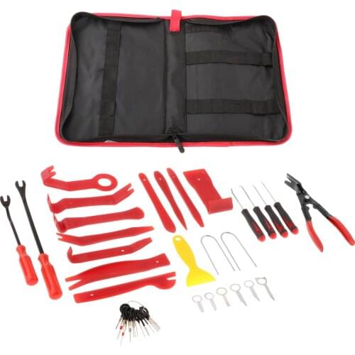 38Pcs Universal Car Upholstery Panel Audio Trim Removal Kit Anti-Scratches