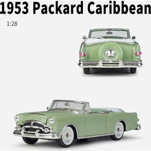 Welly 1:28 For 1953 Pachard Caribbean Diecast Alloy Static Car Model Mens Toys Gift no box