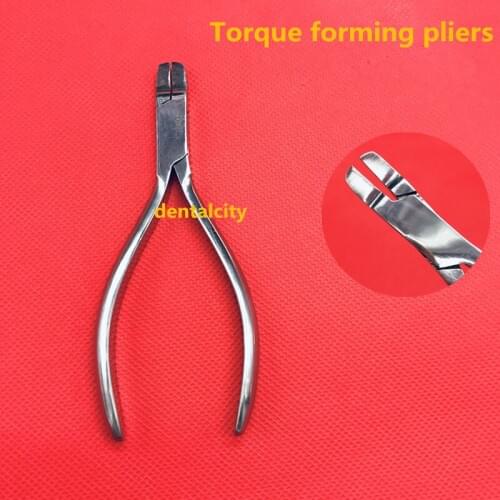 1pcs Stainless steel Dental forceps Dental Rectangular Wire Arch Bending Pliers dentists Orthodontic Instruments