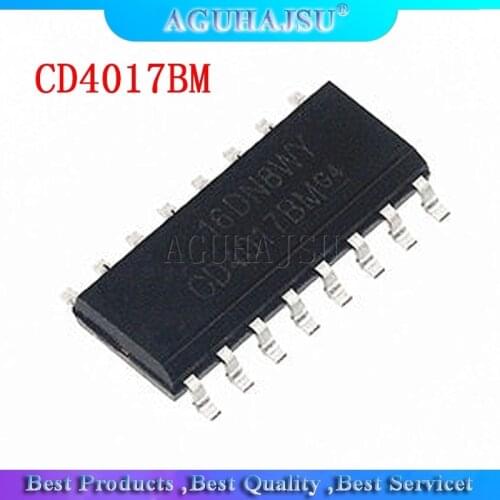 10PCS CD4017BM CD4017 SOP16 SOP CD4017BM96 SMD new original