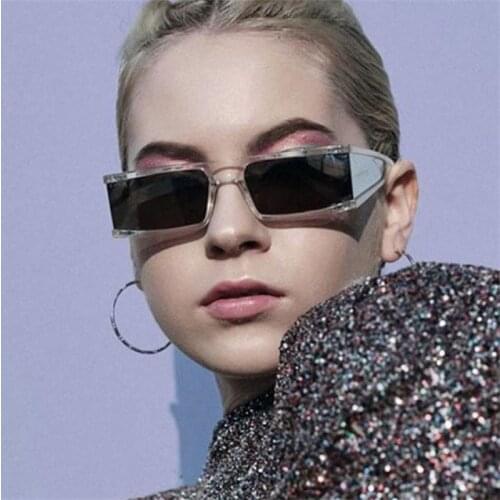 2021 Sunglasses Men Women Brand Designer Vintage Retro Sun Glasses Rectangle Eyeglasses Female Eyewears Lentes De Sol Mujer