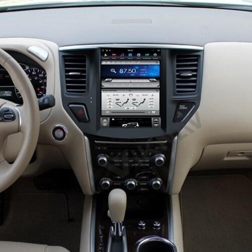 2din Android Tesla vertical car GPS multimedia player for Nissan Pathfinder 2013-2019 car radio GPS navigation