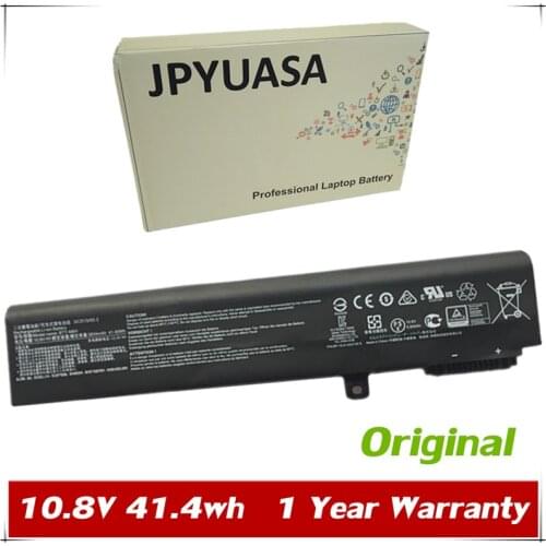 7XINbox 10.8V 3834mAh 41.4wh Original BTY-M6H Laptop Battery For MSI GE62 GE72 series 6QD 6QD-001XCN Laptop Tablet