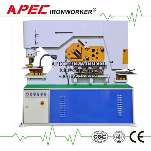 APEC Pipe Notching Punching Machine 120ton