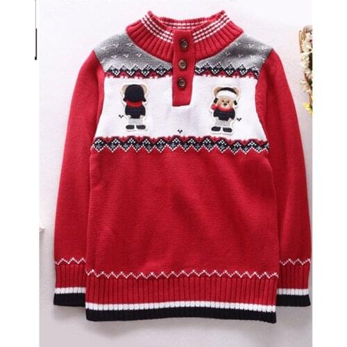 Childrens clothing boys and girls thick autumn and winter turtleneck cotton sweater