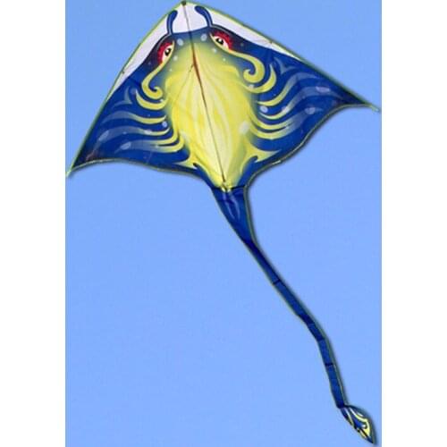 Kids Toys Eel Devil Fish Kite Animal Kite Single Line Tear-proof Child Gift Outdoor Sports Flying Tool With Kite Line