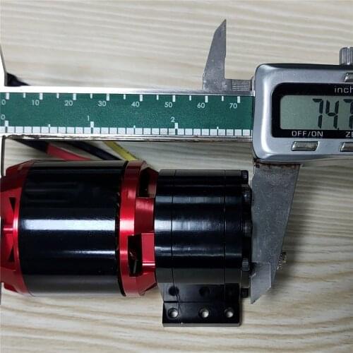  Hydraulic Oil High Power Pump with 4250 Brushless Motor Model Car Modification Gear Pump for Tamiya 1/14 RC Trailer