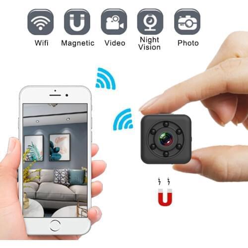 New SQ29 Wifi Mini Camera Magnetic Body Micro Cam HD Video Voice Recorder Night Vision DV Small Camcorder Support Hidden TF Card