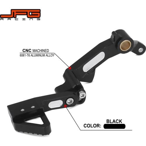 Motorcycle Aluminum Alloy Rear Foot Brake Pedal Lever For DUCATI DIAVEL 1200 2011 2012 2013 2014 2015 2016 2017 2018