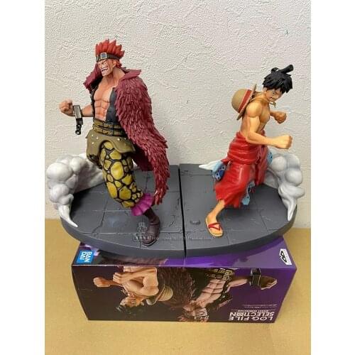 In Stock Original Banpresto One Piece Log LFS Luffy VS Eustass Kid Action Figure Model Doll Toys Anime Figurals Brinquedos