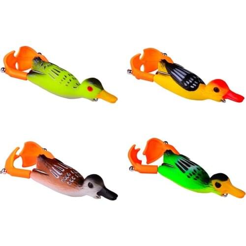 Fishing Lures Baits Artificial Bait Swimbaits Lure Bionic Swimming Lures Duck Lures Floating Water Spin for Freshwater