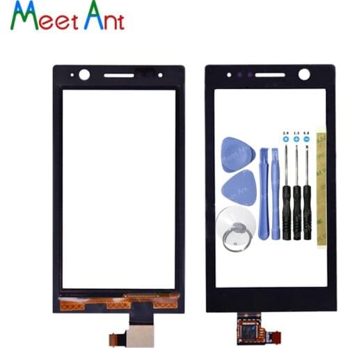 High Quality 3.5" For Sony Ericsson Xperia U ST25 ST25i Touch Screen Digitizer Front Glass Lens Sensor Panel