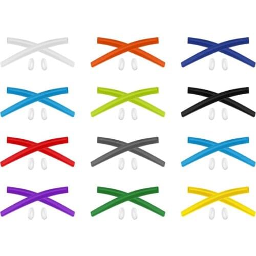 Firtox Replacement Rubber Kits Ear Socks & Nose Pads For-Oakley Deviation OO4061 Sunglasses Accessories - Multiple Colors New