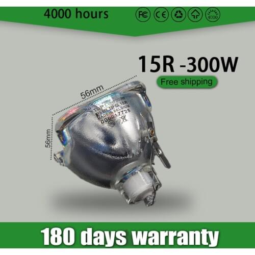 Top selling 15R 300W compatible Sharpy Beam / Moving Head Spotlight 15R MSD Platinum Stage Light Stage Lamp Free shipping