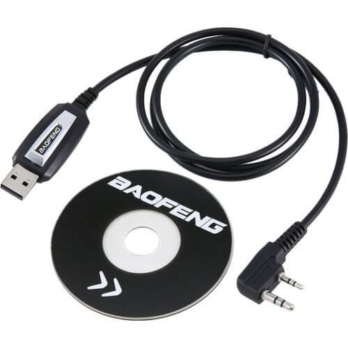 Baofeng K-type interface programming cable is suitable for walkie-talkies UV5R UV82 888S KSUN X-UV98D X-UV68D, etc