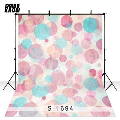 DAWNKNOW Roundness Wall Vinyl Photography Background For Newborn Photo Shoot Backdrop For Wedding Photo Studio S1694
