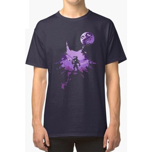 Majoras Return T - Shirt Zelda Link Legend Moon Skull Kid Skullkid Time Ocarina 64