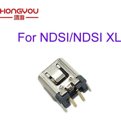 100PCS USB Charge Port Power Charger Socket For NDSi Charging Connect Jack Port for for NDSI XL LL