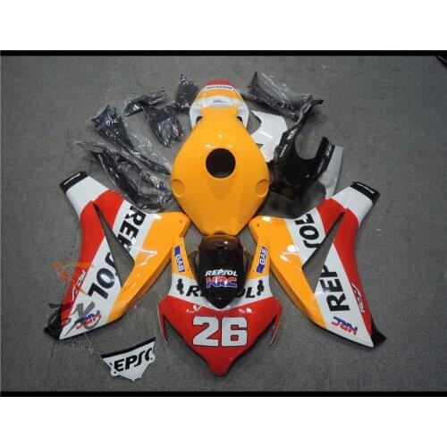 For Motorcycle ABS Plastic Injection Fairing Kit Bodywork Bolts for CBR1000RR 2008 2009 2010 2011 HONDA faring injection good