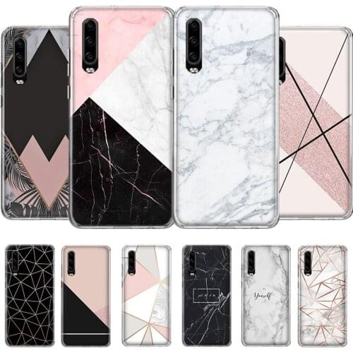 Art marble fashion Phone Case For Huawei Honor Y 5 6 7 8 9 10 20 LITE A X S Pro NO/Finger Cover Coque soft Silicone TPU