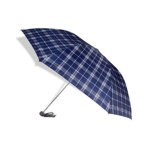 Classic Plaid England Grid Three-folding Rain Multicolor High Quality Fashion Umbrellas