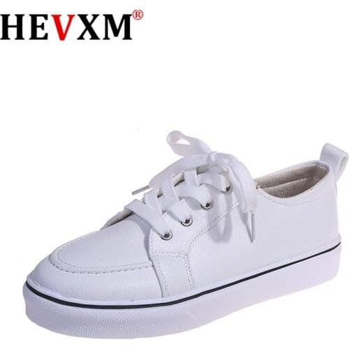 Fashion Shoes Womens Vulcanize Shoes Lace Up Flats leather Flats Shoes Women Sneakers Casual Flats Shoes Zapatos Mujer