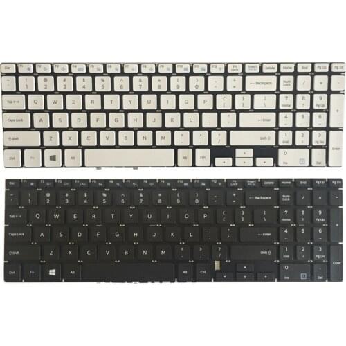 NEW US laptop keyboard for samsung NP 500R5H-X01CN 500R5K 500R5H 500R5L keyboard black/white