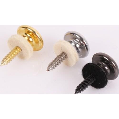 Guitar strap tail nail Sturdy and durable Acoustic guitar strap buckle Electric guitar strap cleats