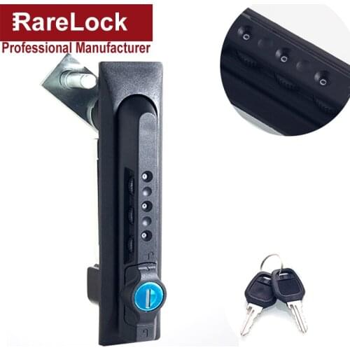 Cabinet Combination Handle Door Lock for Industry Box Fire- Cabinet Machine Rarelock MMS496 ee