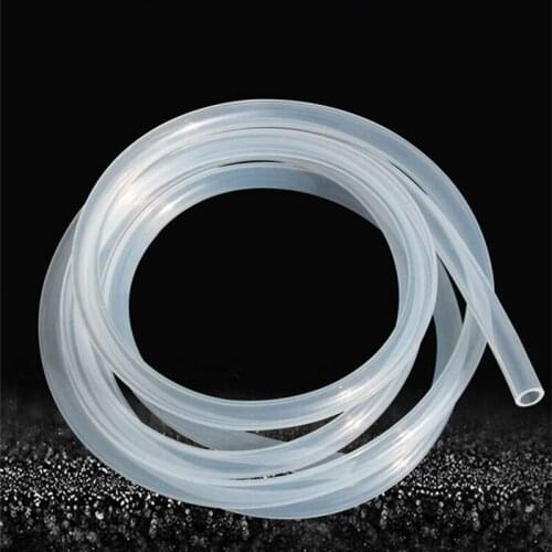 Silicone Hose Silica Gel Tube Pipe Temperature Resistance Food Grade OD 13mm/14mm/17mm x 6 7 8 9 10 12 14mm Transparent