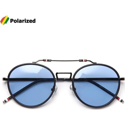 JackJad 2021 Fashion Cool Round Metal Style Polarized Sunglasses Double Beam Women Brand Design Sun Glasses Oculos De Sol S31486