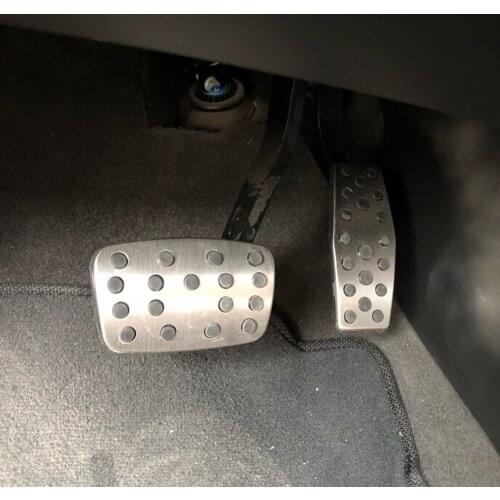 Car styling Clutch Gas Brake pedals Cover For Opel Mokka ASTRA J Insignia For Buick REGAL Lacrosse ENCORE Envision