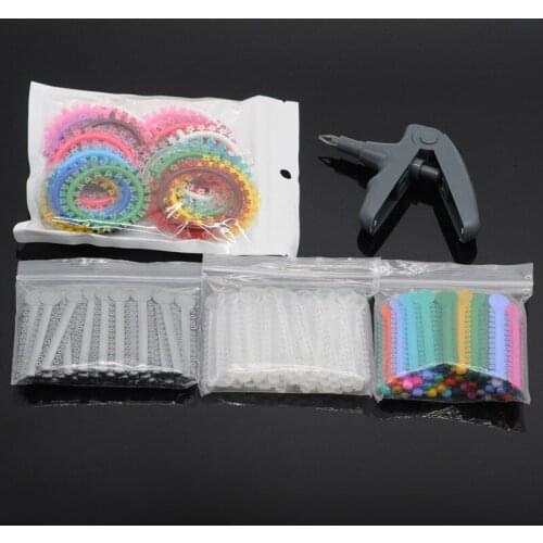 Dentist Lab Item Dental Multicolor Orthodontic Ligature Tie / Gun Dental Clinic