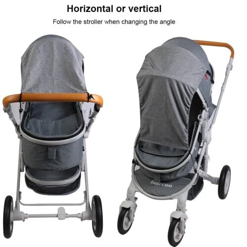 Universal Baby Stroller Accessories Waterproof UV Protection Sunshade Cover for Kids Baby Prams Car Outdoor Multi-function
