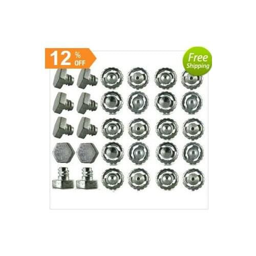 Bayblade Parts Kit Metal Face Bolt Performance Alloy Gyro fighting accessories 20 pcs / tip + 10 pcs / 4D screw head
