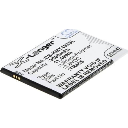 Cameron Sino 3000mAh battery for KAZAM TR45544044-01 Trooper 445 455 455 Dual SIM TR455-VKVCD0004151