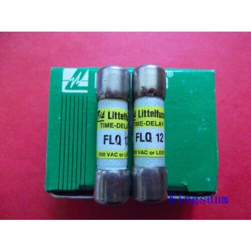 Free shipping 10pcs FLQ 12 TIME-DELAY America Netlon 10X38 delay fuse / fuse 12A 500V