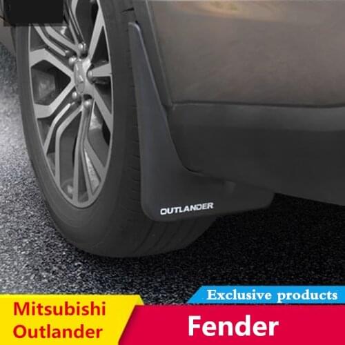 For Mitsubishi Outlander 2013 2015 2016 2017 2018 Splash Guards Mud Flap Mudguards Fender Exterior Accessories Decorative Tires