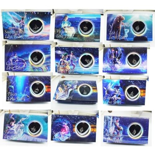 Clam Tears Women's Pendants Zodiac Signs