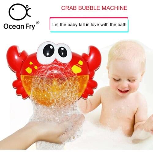 Baby Crab Bubbler Environmental Plastics Interest Cultivation Intelligence Development Sucker Strong Suction Baby Crab Bubbler