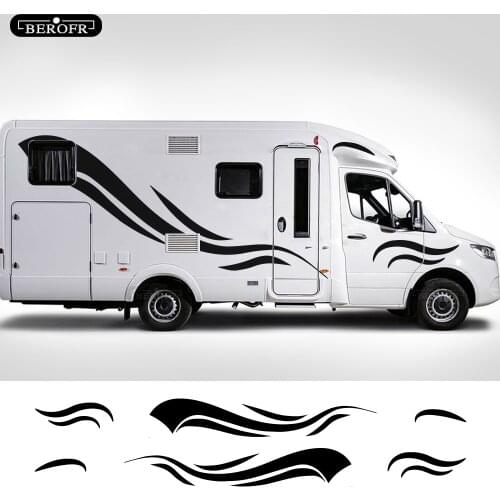 Hot Sale 150cm RV Sticker Tree Decal Mountain Scene Car Sticker Forest Vinyl Graphic Kit RV Trailer Car Sport DIY Accessories