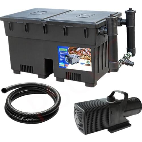 Jebo 100I Koi Fish Pond Seafood Pool Sewage Pool Farm Circulating Filter Water Purifier External biochemical filter box