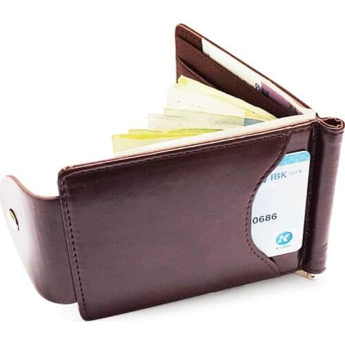 Korean Vintage Men Leather Brand Luxury Wallet Short Slim Male Purses Money Clip Credit Card Dollar Price Portomonee Carteria