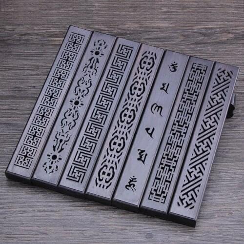 Lying Incense Burners Zen Box Ebony Wood Carving Hollow Sandalwood Pomander For Spa Club/Home Hot Selling Incense Holders