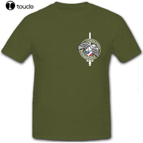 2019 Summer Brand Clothing Abzeichen Commando Entrainement Wappen - T Shirt #8535 Novelty T Shirt