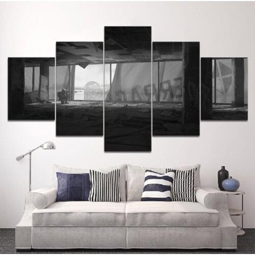 Home Decor Modular Canvas Picture 5 Escape From Tarkov Game daniel veres a living room Poster Home Canvas Painting Wholesale
